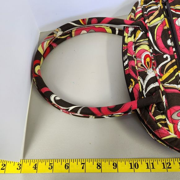 Vera Bradley Shoulder Bag & Zippered Wallet Retired Puccini Print - Picture 9 of 16